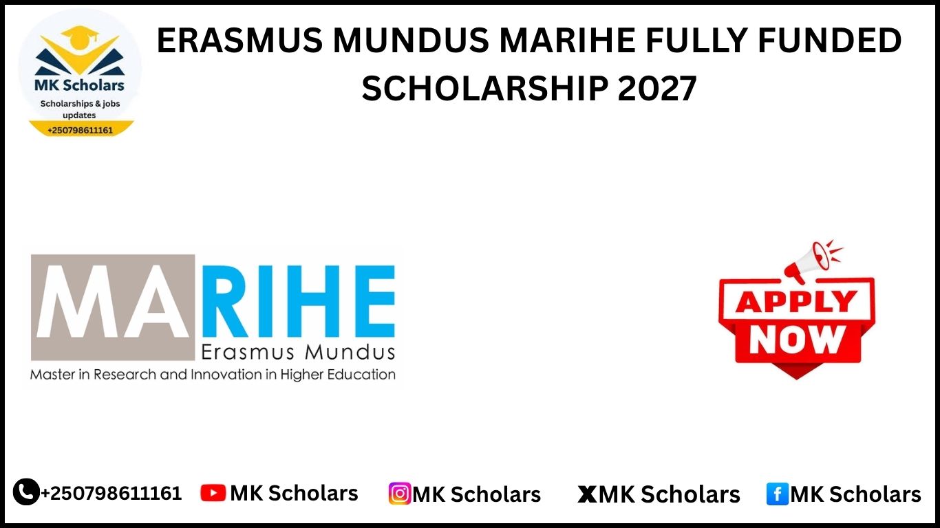 ERASMUS MUNDUS MARIHE FULLY FUNDED SCHOLARSHIP 2027